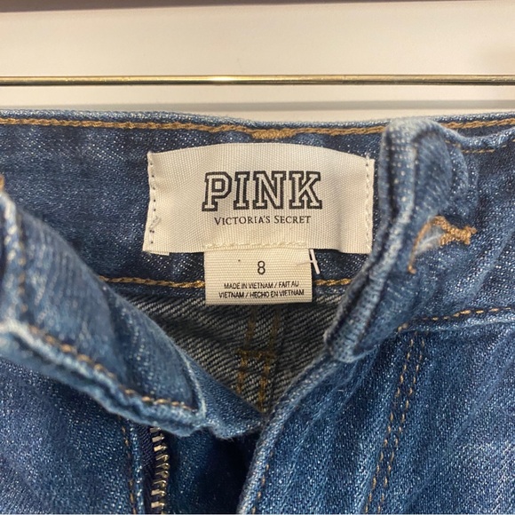 [PINK] Denim Jean Shorts - Picture 4 of 4